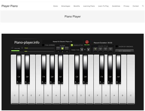 piano onlibe|piano en ligne gratuit.